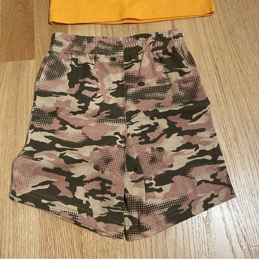 Vintage Disney Outfit NEW 12 Months Orange Brown Rafting Kayak Winnie the Pooh